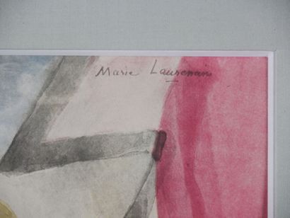 null d'après Marie LAURENCIN (1883-1956)

Deux femmes 

Reproduction sur papier signée...