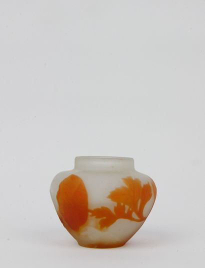 null 
ESTABLISHMENT GALLE




Vase in multi-layered glass with orange poppy decoration....