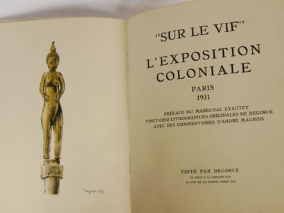 null 
On the spot. The Colonial Exhibition. Paris. 1931




Paris. Degorce. 1931;...