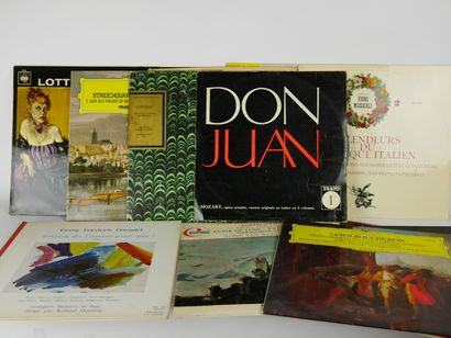null 
Strong lot of vinyls around classical music like Beethoven, Schubert, Mozart,...