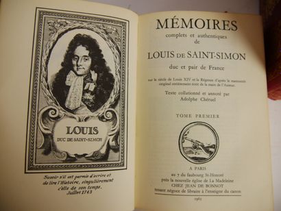 null 
SAINT-SIMON (Louis de) 




Complete and authentic memoirs of Louis de Saint-Simon,...