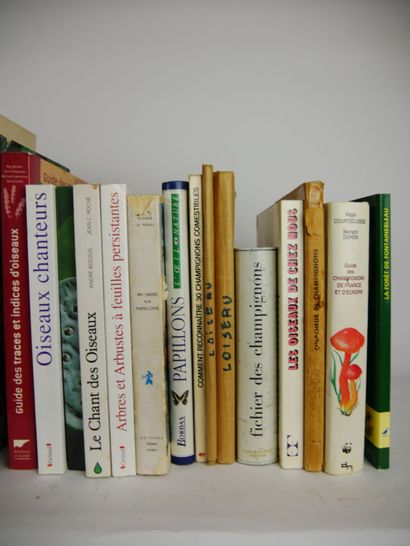 null 
Strong lot of about 30 books about mushrooms, butterflies and plants.









The...