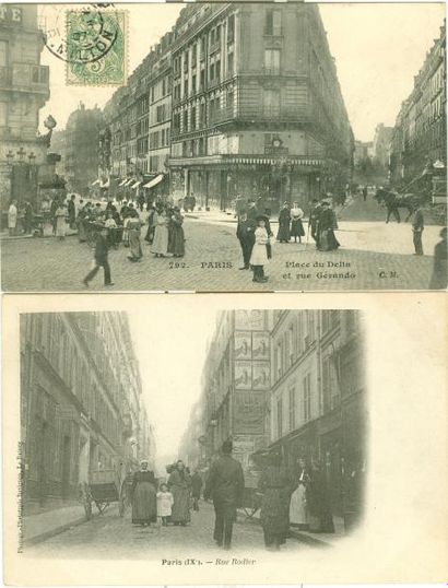 null 33 CARTES POSTALES PARIS: 9ème Arrondissement. Dont" La Rue Laffitte, Place...