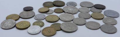 null Set of 29 Coins - Africa (16) & Various Countries (14).

2-West Africa, 100Frs...