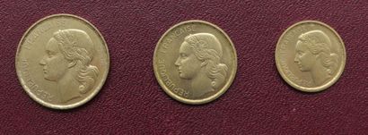 null Numismatics : IVth Republic.

In the original box, 3 Guiraud Coins 1950, Essay....