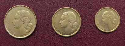 null Numismatics : IVth Republic.

In the original box, 3 Guiraud Coins 1950, Essay....