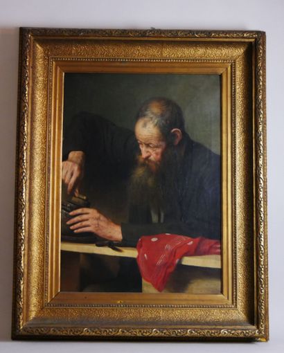 null Frans DAUGE (1831-1895)

The craftsman 

Oil on canvas signed lower left

80...
