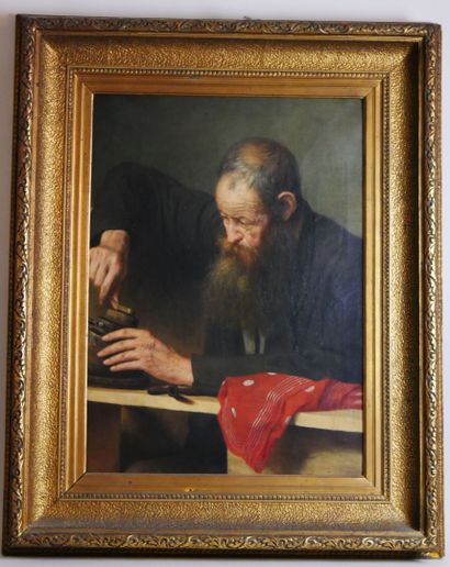 null Frans DAUGE (1831-1895)

The craftsman 

Oil on canvas signed lower left

80...