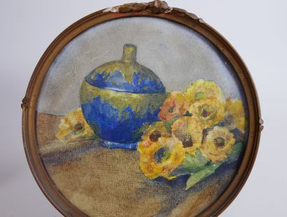 null Odette VIGNERON (1905-1971) active around 1930

Still life

Suite of 3 watercolors...