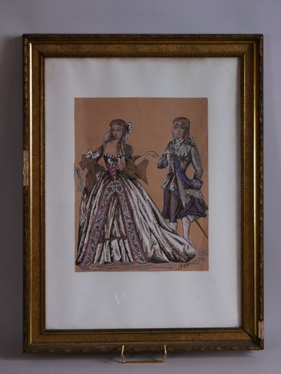 null Josette DAUGE (1931 - )

Projets de costumes pour théâtre 

Gouache et encre...