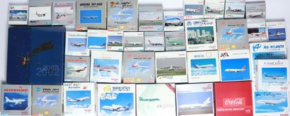 LOT OF 50 MODELS OF AIRLINERS 
French and...