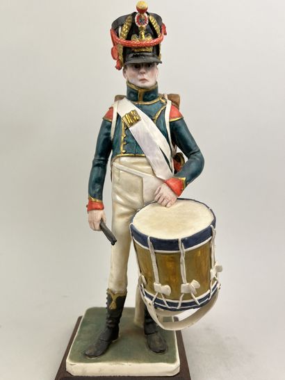 null Bernard BELLUC (1949 - )

Flanking drummer Grenadier 1813

Figurine in polychrome...