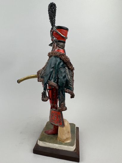 null Bernard BELLUC (1949 - )

8th REGT of Hussars

Figurine in polychrome earthenware...