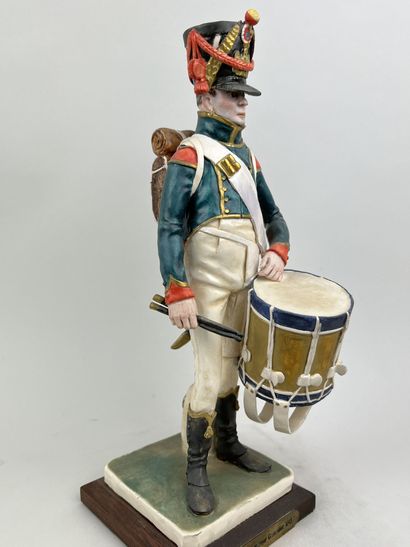 null Bernard BELLUC (1949 - )

Flanking drummer Grenadier 1813

Figurine in polychrome...