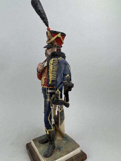 null Bernard BELLUC (1949 - )

6e REGT de Hussards 1804-1805

Figurine en faïence...