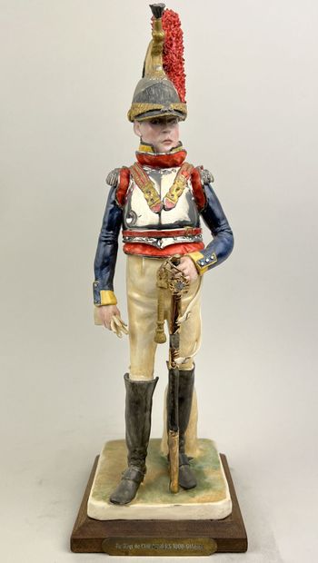 null Bernard BELLUC (1949 - )

8th REGT of Cuirassiers 1808 officer 

Figurine in...