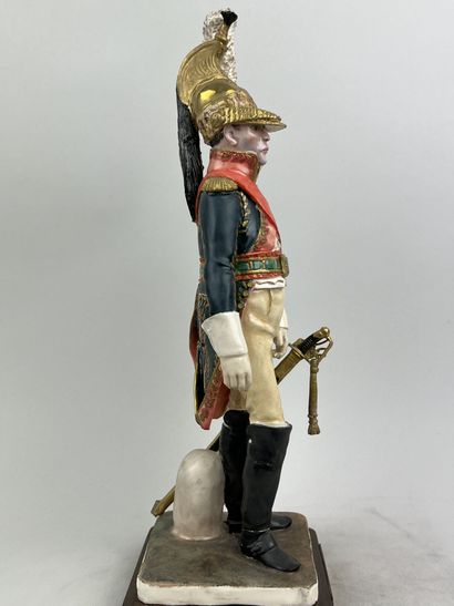 null Bernard BELLUC (1949 - )

colonel general of the Dragons 1804

Figurine in polychrome...
