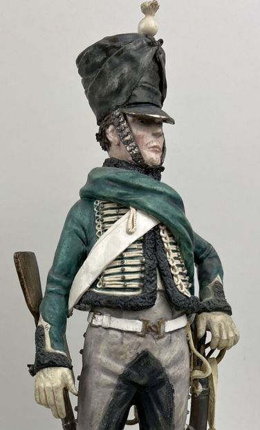 null Bernard BELLUC (1949 - )

Garde de d'Honneur 1814 ( tenue de campagne) 

Figurine...