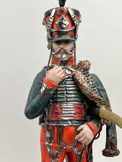 null Bernard BELLUC (1949 - )

8th REGT of Hussars

Figurine in polychrome earthenware...