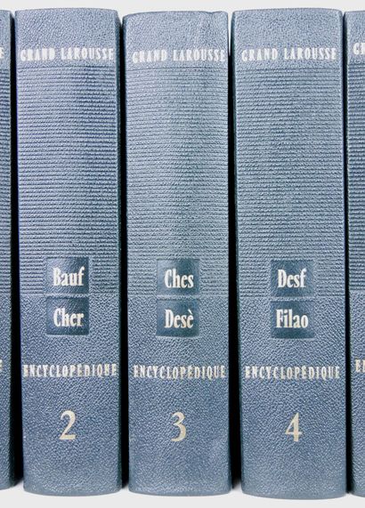 null Grand Larousse encyclopédique in 10 volumes. 

Paris, Librairie Larousse, 1960....