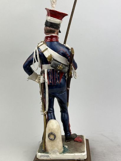 null Bernard BELLUC (1949 - )

Polish lancer of the Guard 1812

Figurine in polychrome...