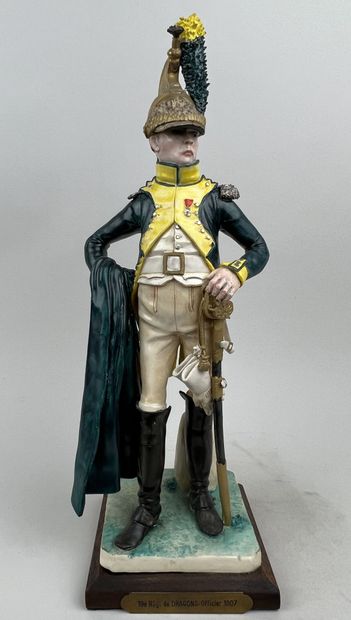 null Bernard BELLUC (1949 - )

19th REGT of Dragons officer 1807

Figurine in polychrome...