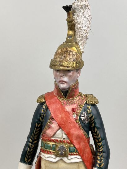 null Bernard BELLUC (1949 - )

colonel general of the Dragons 1804

Figurine in polychrome...