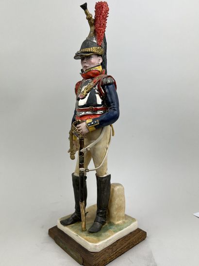 null Bernard BELLUC (1949 - )

8th REGT of Cuirassiers 1808 officer 

Figurine in...