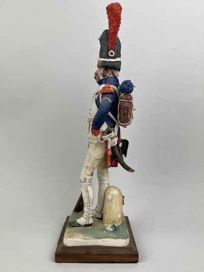 null Bernard BELLUC (1949 - )

Grenadier à pied de la Garde 1804-1815

Figurine en...