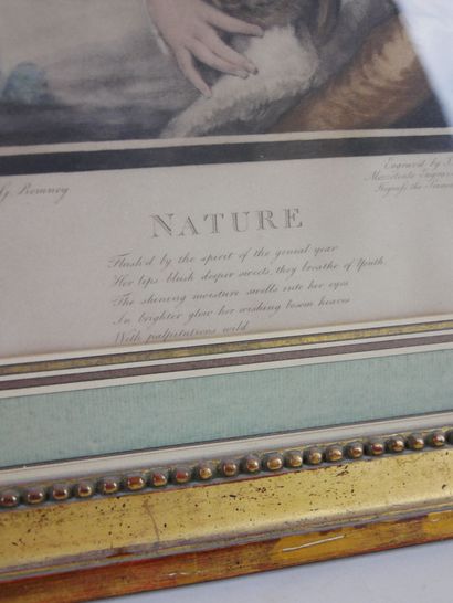 null D'après George ROMNEY (1734-1802)

Nature 

Gravure en couleurs portant l'inscription...