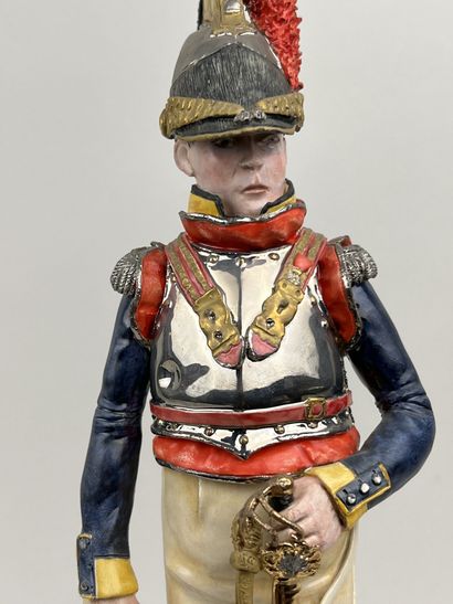null Bernard BELLUC (1949 - )

8th REGT of Cuirassiers 1808 officer 

Figurine in...