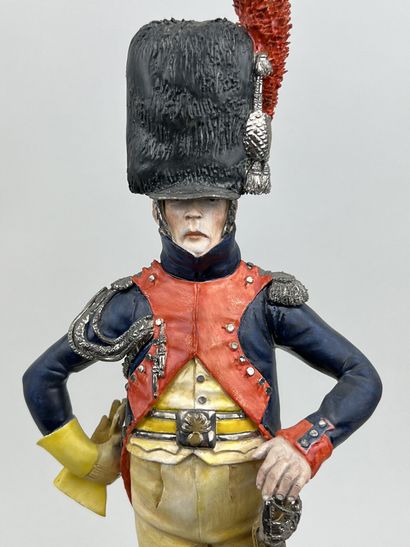 null Bernard BELLUC (1949 - )

Elite Gendarmerie officer 1804-1805

Figurine in polychrome...