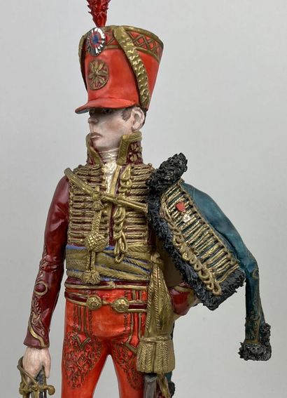 null Bernard BELLUC (1949 - )

Général FOURNIER-SARLOVEZE

Figurine en faïence polychrome...