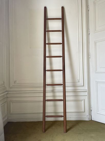 null Library ladder in natural wood with 8 steps. 

Dimensions: 222 x 39 cm



The...