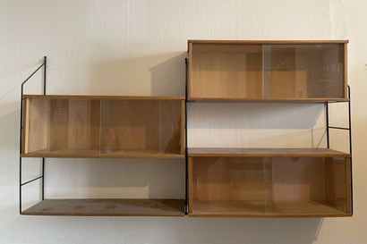 null Creations RACLEM 

Wall shelf on 3 levels with 6 compartments, 3 of which form...