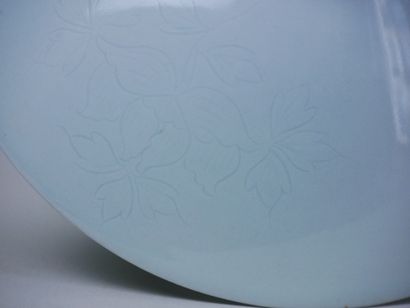 null JAPON ou COREE. Travail moderne. 

Lot de 6 pièces en porcelaine et grés émaillé...