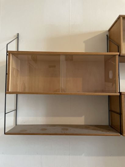 null Creations RACLEM 

Wall shelf on 3 levels with 6 compartments, 3 of which form...