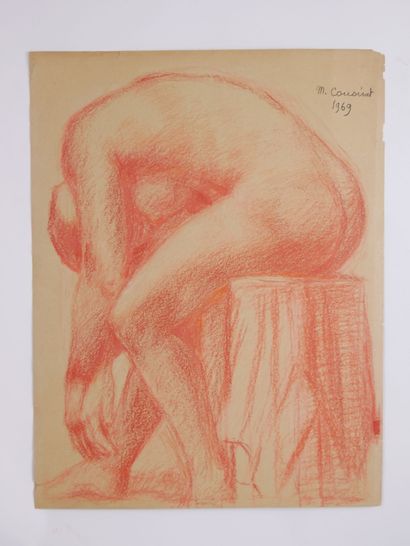 null Marguerite COUSINET (1886- 1970)

The pose 

Sanguine on paper signed and dated...