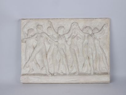 null Marguerite COUSINET (1886- 1970) 

Bacchanalia

Bas-relief in terracotta not...