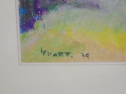 null Claude HUART (Born in 1931)

Landscape of Provence 

Pastel on paper signed...