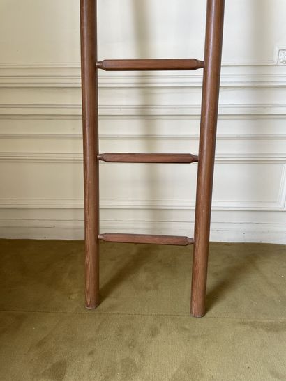null Library ladder in natural wood with 8 steps. 

Dimensions: 222 x 39 cm



The...