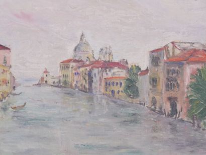 null Roger ROPERT (1927-2020)

The view of the Grand Canal in Venice

Oil on panel,...