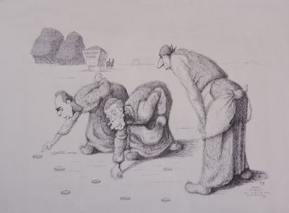 null Louis MITELBERG dit TIM (1919 - 2002)

Les glaneurs, d'après Jean-François MILLET...