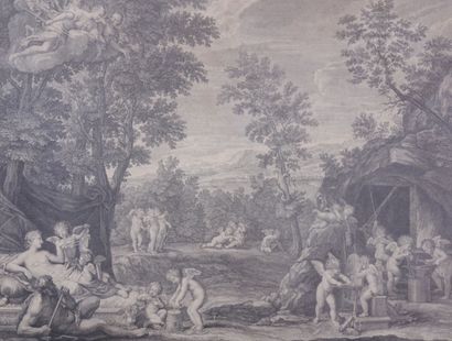 null After Francesco ALBANI called the Albanian (1578-1660) and Benoit AUDRAN (1661-1721)

Adonis...