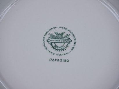 null VILLEROY & BOCH

Part of earthenware cake service model "Paradiso" including...