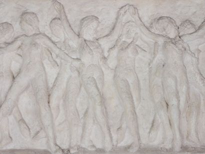 null Marguerite COUSINET (1886- 1970) 

Bacchanalia

Bas-relief in terracotta not...