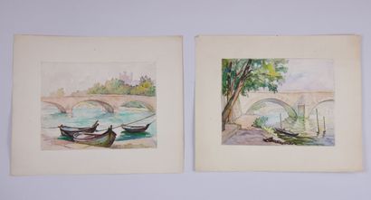 Thècle ROPERT (1894-1950) 

Landscape and...