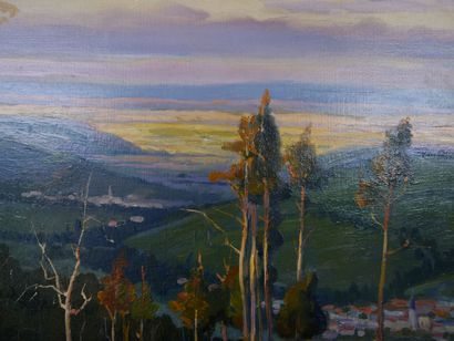 null Maurice BUSSET (1879/81-1936)

Landscape of Auvergne 

Oil on canvas signed...