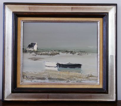 null Georges LAPORTE (1926-2000)

Brittany 

Oil on canvas signed lower left. Signed...