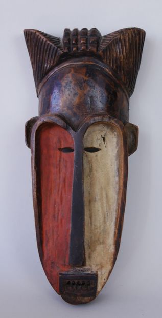 null AFRIQUE

Deux masques africains en bois sculpté et peint. Travail moderne. 

Dimensions :...